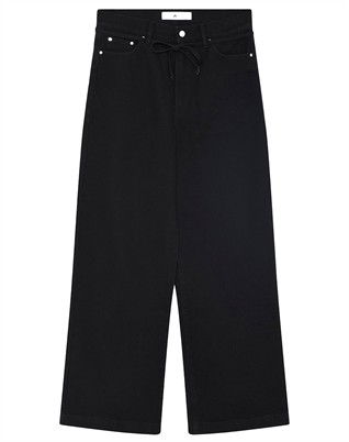 Elijah Unwashed Black Jeans